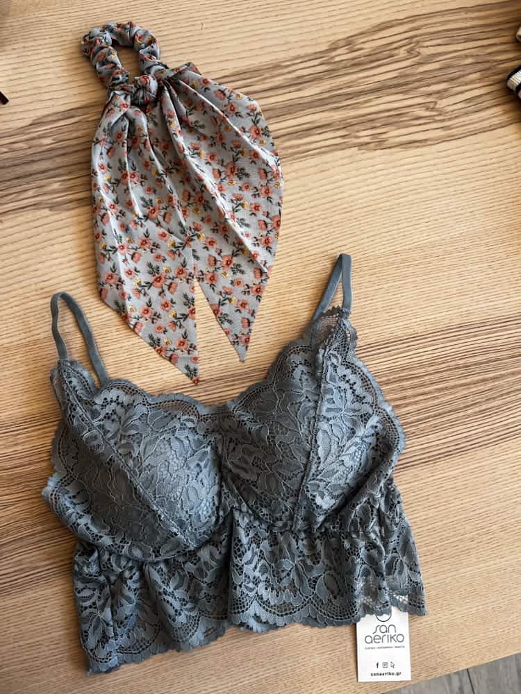 Bralette δανδέλα cups